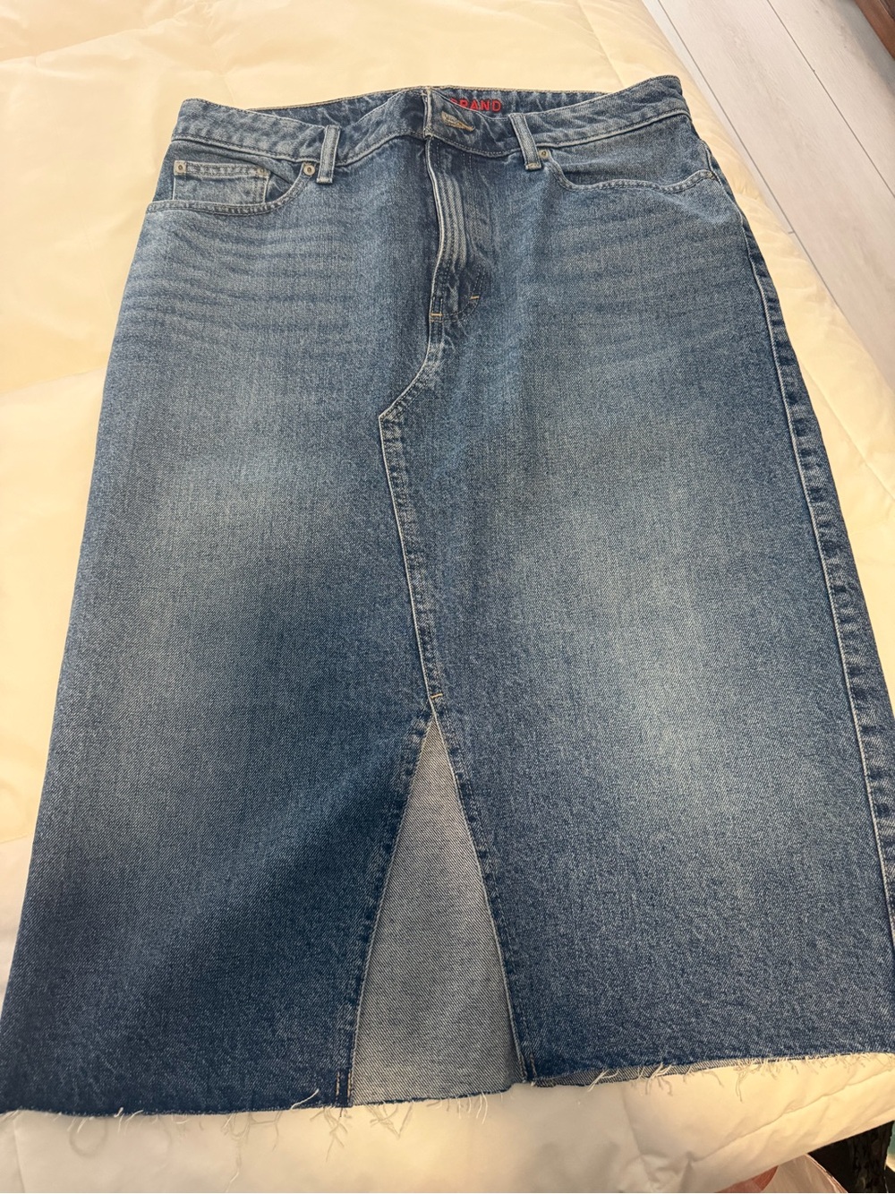 Lucky Brand Denim Skirt in Medium Blue